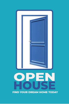 Custom Post Cards Multiple Sizes Open House