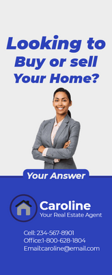 Custom Post Cards Multiple Sizes Realtor Introduction