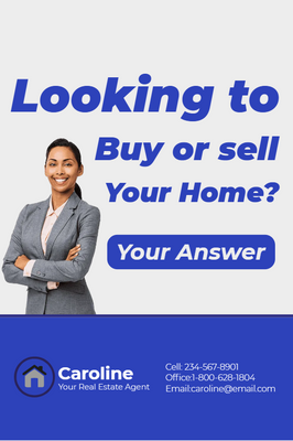 Custom Post Cards Multiple Sizes Realtor Introduction