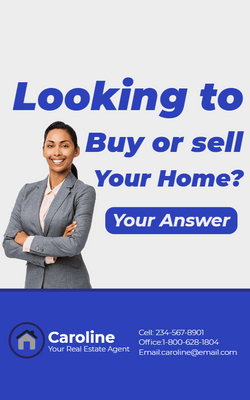 Custom Post Cards Multiple Sizes Realtor Introduction