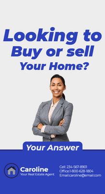 Custom Post Cards Multiple Sizes Realtor Introduction