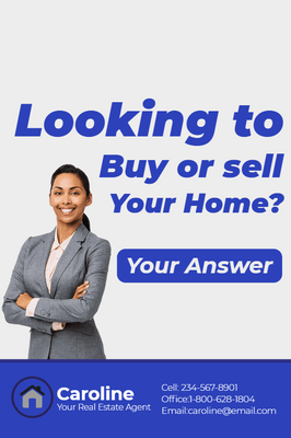 Custom Post Cards Multiple Sizes Realtor Introduction