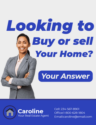 Custom Postcards Multiple Sizes Realtor Introduction