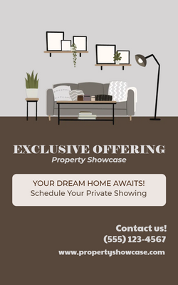 Custom Postcards Multiple Sizes Property Showcase