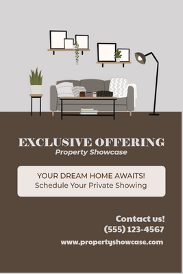 Custom Postcards Multiple Sizes Property Showcase