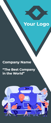 Custom Post Cards Multiple Sizes Company Introduction