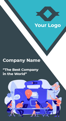 Custom Post Cards Multiple Sizes Company Introduction