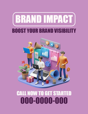 Custom Post Cards Multiple Sizes Brand Awareness