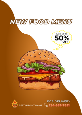 Custom Post Cards Multiple Sizes New Menu