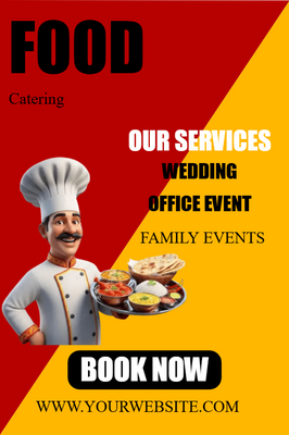 Custom Post Cards Multiple Sizes Catering Services