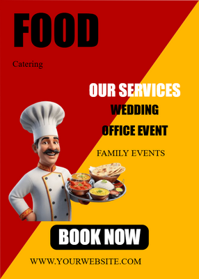 Custom Post Cards Multiple Sizes Catering Services