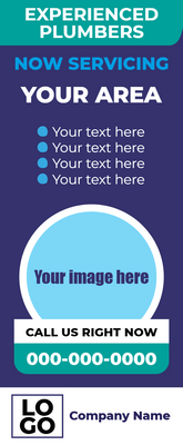 Custom Post Cards Multiple Sizes Leak Repair Service