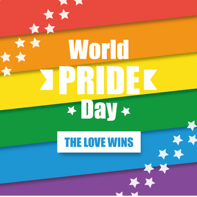 Custom Outdoor Yard Signs Multiple Sizes World Pride Day