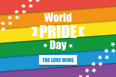 Custom Outdoor Yard Signs Multiple Sizes World Pride Day