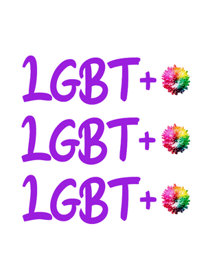 Custom Outdoor Yard Signs Multiple Sizes LGBT Flower