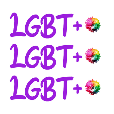 Custom Outdoor Yard Signs Multiple Sizes LGBT Flower