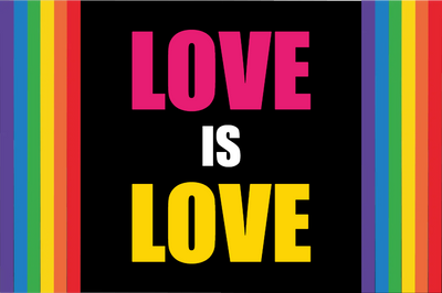 Custom Outdoor Yard Signs Multiple Sizes Love is Love
