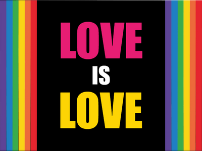 Custom Outdoor Yard Signs Multiple Sizes Love is Love