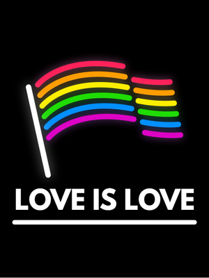 Custom Outdoor Yard Signs Multiple Sizes Love is Love