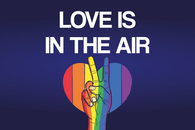 Custom Outdoor Yard Signs Multiple Sizes Love is in the Air