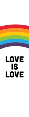 Custom Outdoor Yard Signs Multiple Sizes Love Rainbow