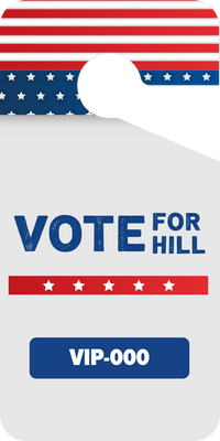 Custom Parking  Passes Multiple Sizes Vote For Hill