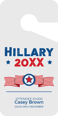 Custom Parking  Passes Multiple Sizes Campaign Pass