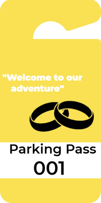 Custom Parking  Passes Multiple Sizes Adventure