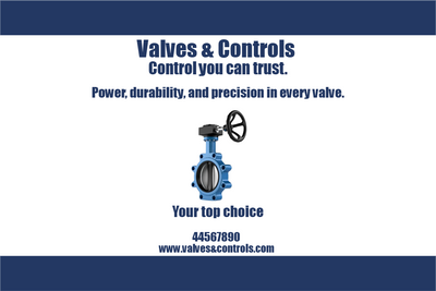 Custom Outdoor Yard Signs Multiple Sizes Valves & Controls 4