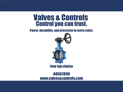 Custom Outdoor Yard Signs Multiple Sizes Valves & Controls 4