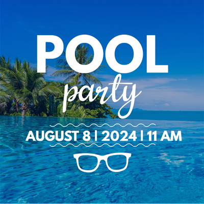 Custom Outdoor Yard Signs Multiple Sizes Pool Party Splash
