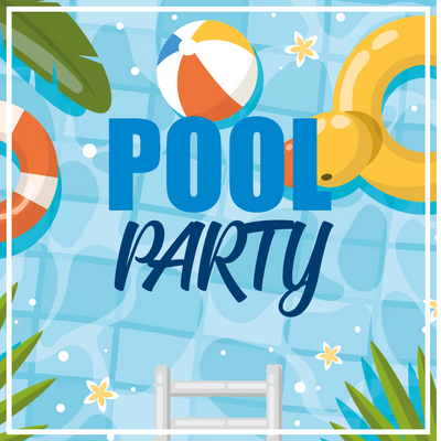 Custom Outdoor Yard Signs Multiple Sizes Kiddie Pool Party