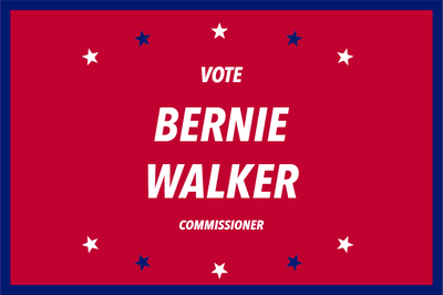 Custom Outdoor Yard Signs Multiple Sizes Commissioner