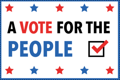 Custom Outdoor Yard Signs Multiple Sizes Vote For People