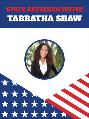 Custom Outdoor Yard Signs Multiple Sizes State Representative