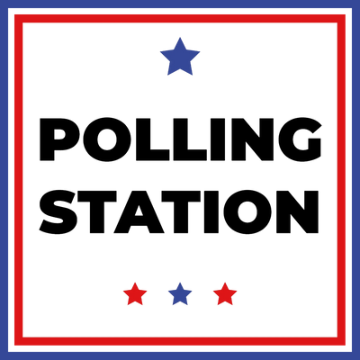 Custom Outdoor Yard Signs Multiple Sizes Polling Station
