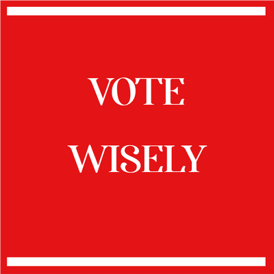 Custom Outdoor Yard Signs Multiple Sizes Vote Wisely