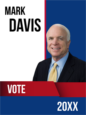 Custom Outdoor Yard Signs Multiple Sizes Vote