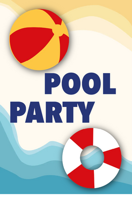 Custom Outdoor Yard Signs Multiple Sizes The Pool Party