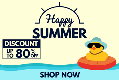 Custom Outdoor Yard Signs Multiple Sizes Happy Summer Discount