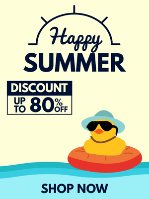 Custom Outdoor Yard Signs Multiple Sizes Happy Summer Discount