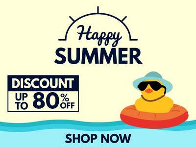 Custom Outdoor Yard Signs Multiple Sizes Happy Summer Discount