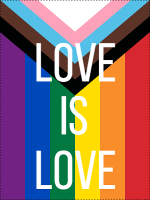 Custom Outdoor Yard Signs Multiple Sizes Love Is Love