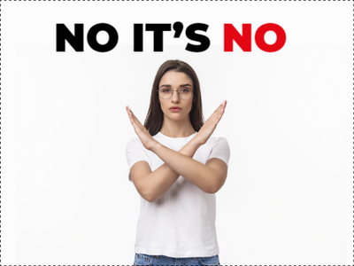 Custom Outdoor Yard Signs Multiple Sizes No Its No