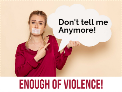 Custom Outdoor Yard Signs Multiple Sizes Enough of Violence