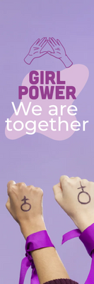 Custom Outdoor Yard Signs Multiple Sizes Girl Power