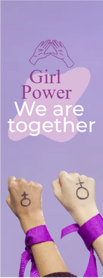 Custom Outdoor Yard Signs Multiple Sizes Girl Power
