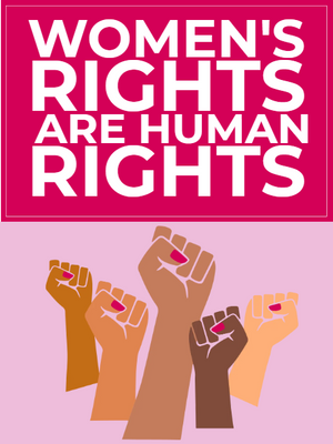 Custom Outdoor Yard Signs Multiple Sizes Womens Rights