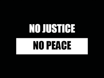 Custom Outdoor Yard Signs Multiple Sizes No Justice No Peace