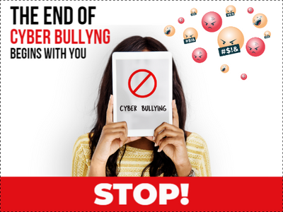 Custom Outdoor Yard Signs Multiple Sizes Cyber Bullying